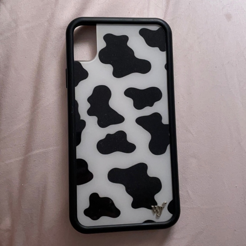 Wildflower Cow IPhone XR case
